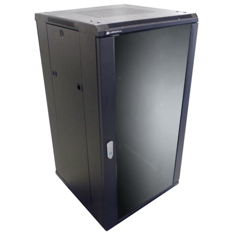 Cabinet metalic Linkbasic NCB22 22U Stand alone, 600 x 800, Glass door ...