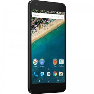 LG Google Nexus 5X, Hexa Core, 16GB, 2GB RAM, Single SIM, 4G, Black