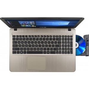 ASUS 15.6" X540LJ, HD, Procesor Intel® Core™ i3-4005U (3M Cache, 1.70 GHz), 4GB, 500GB, GeForce 920M 2GB, FreeDos, Chocolate Black