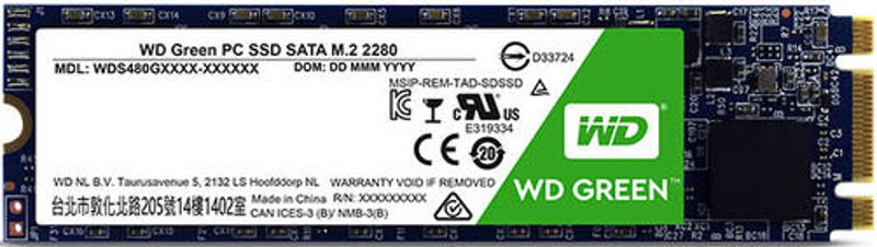SSD WD NEW Green 120GB SATA-III M.2 2280
