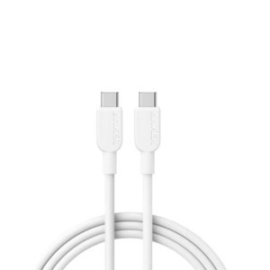 Cablu de date / adaptor Anker 310, USB-C Male la USB-C Male, 0.9 m, PD 240W, White