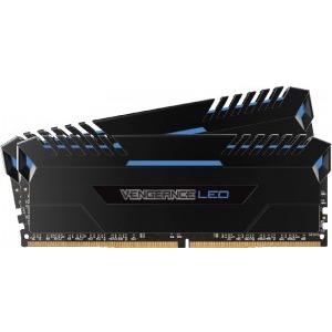 Corsair Vengeance Blue LED 16GB DDR4 3200MHz CL16 Dual Channel Kit