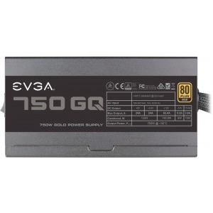 EVGA GQ, 80+ Gold, 750W