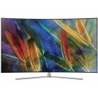 Samsung Smart TV QLED Curbat 65Q7C Seria Q7C 163cm argintiu 4K UHD HDR