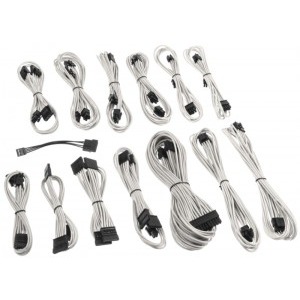 CableMod Kit cabluri alimentare pentru SE Series XP2, XP3, KM3, FL2, White