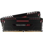Corsair Vengeance Red LED 16GB DDR4 2666MHz CL16 Dual Channel Kit