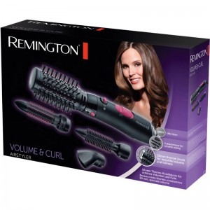 Remington Perie cu aer cald Volume & Curl AS7051, 1000 W, 4 Accesorii