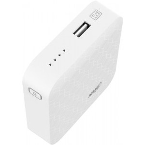 Hame MP7, 6000 mAh, 1x USB, White
