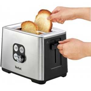 Tefal Prajitor de paine Equinox TT420D30, 900W, Inox / Negru