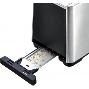 Tefal Prajitor de paine Equinox TT420D30, 900W, Inox / Negru