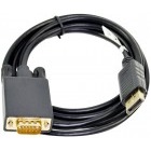 Vakoss DisplayPort Male - VGA Male, 2m, negru