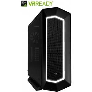 Gaming Black ShotgunX, AMD Ryzen 7 1700 3.0GHz, 8 nuclee, 16GB DDR4, 1TB HDD + 275GB SSD, GTX 1080 Ti 11GB GDDR5 X, Iluminare RGB, 3 ani garantie