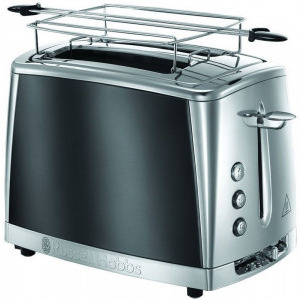 Russell Hobbs Prajitor de paine Luna Moonlight Grey 23221-56, 1550W, Gri-Inox