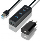 Hub USB AXAGON HUE-S2BP USB 3.0