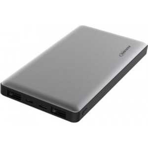 Hame P50C, 10000 mAh, 2x USB, 1x USB-C, 1x microUSB, cu tehnologia Quick Charge 3.0, Black - Grey