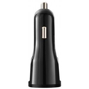 Canyon CNE-CCA033B, 1x USB, 2.4A, Black + cablu Lightning