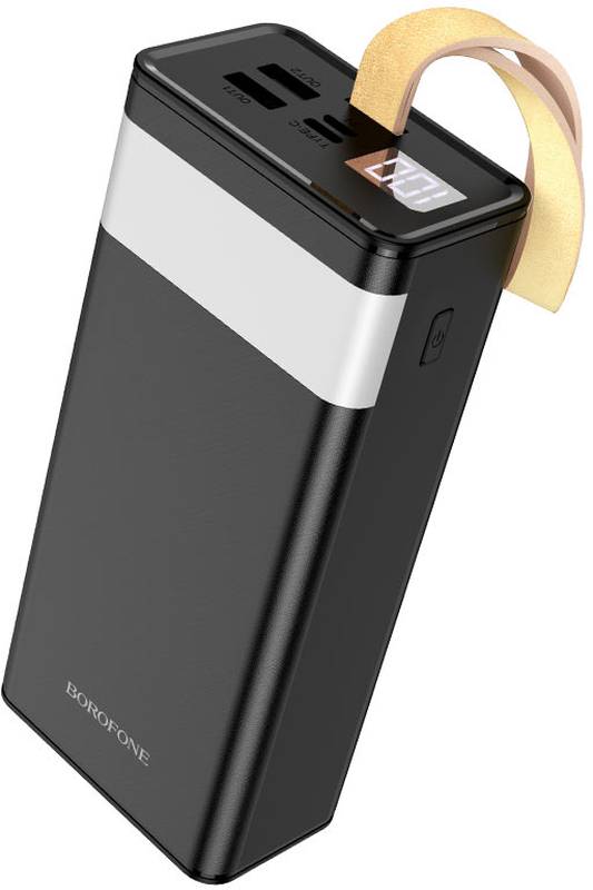 Baterie externa Borofone BJ18A Coolmy, 30000 mAh, 2A, Black