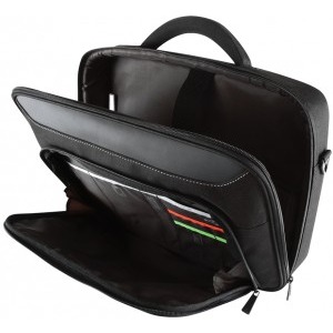 Targus Geanta notebook 18 inch Classic+ Clamshell Black/Red
