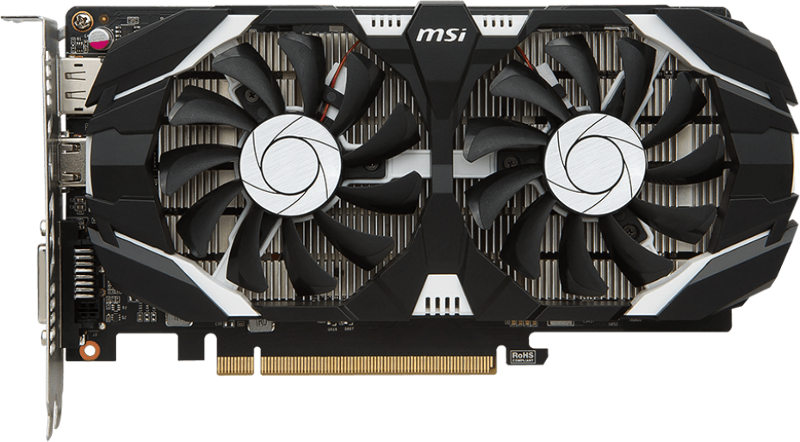 Placa video MSI GeForce GTX 1050 Ti 4GT OC 4GB GDDR5 128-bit