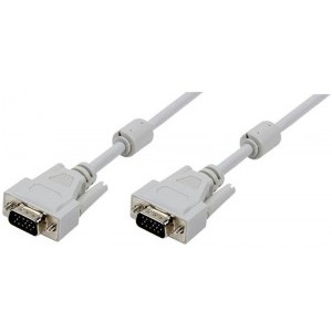 Cablu video Logilink VGA Male - VGA Male, 3m, gri
