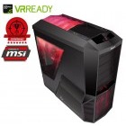 Gaming Black Scorpion powered by MSI, Intel i5 6500 3.2GHz Skylake, 16GB DDR4, 1TB HDD + 240GB SSD, GTX 1070 GAMING X 8GB GDDR5 , 3 ani garantie