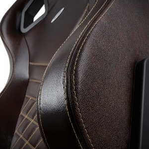 Noblechairs EPIC Real Leather maro-bej