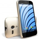 Ringke Protectie pentru spate Slim Royal Gold pentru Motorola Moto G (generatia a 1-a) + folie protectie Ringke