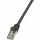 Cablu retea Logilink CAT5e Patch Cable F/UTP 0.5m black