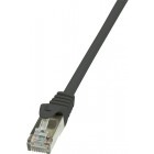 Cablu retea Logilink CAT5e Patch Cable F/UTP 0.5m black
