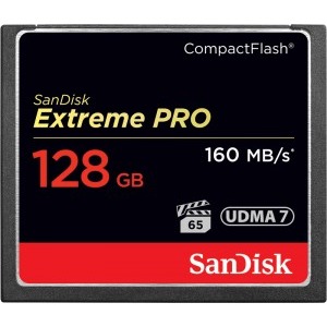 Card memorie SanDisk CompactFlash Extreme PRO 128GB VPG-65 160 MB/s