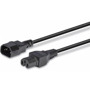LINDY IEC 320 C14 Male - IEC 320 C15 Female, 2m, negru