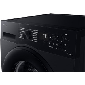 Samsung WW90CGC04DABLE, 9 kg, 1400 RPM, Clasa A, Digital Inverter, Eco Bubble, AI Energy, Negru