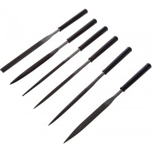 STANLEY Set 6 pile fine 160mm, 0-22-500