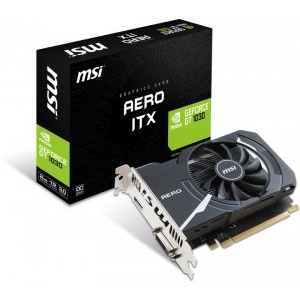 MSI GeForce GT 1030 AERO ITX OC 2GB GDDR5 64-bit