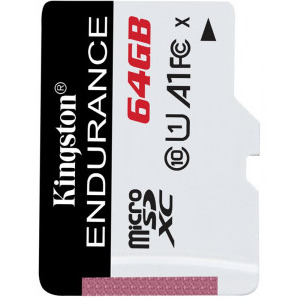 Kingston Micro SDXC High Endurance 64GB Clasa 10 UHS-I