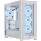 Carcasa Corsair iCUE 5000X RGB QL Edition White