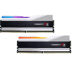 G.Skill Trident Z5 RGB Silver 32GB DDR5 6000MHz CL40 Dual Channel Kit