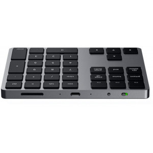 Satechi Aluminum Extended Keypad Bluetooth Space Grey