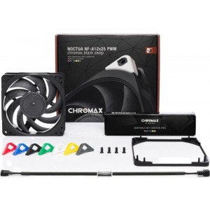 Noctua NF-A12x25 PWM Chromax Black Swap