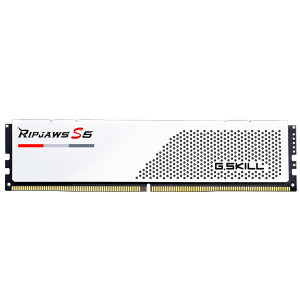 G.Skill Ripjaws S5 White 32GB DDR5 6000MHz CL32 Dual Channel Kit