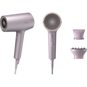 Uscator de par Philips Seria 7000 BHD723/10, 1800W, Roz