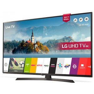 LG Smart TV 43UJ635V Seria UJ635V 109cm negru 4K UHD HDR