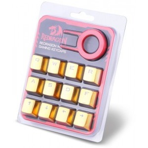 Redragon Mechanical Gaming Keycaps Gold