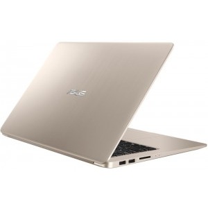 ASUS 15.6'' VivoBook S15 S510UQ, FHD, Procesor Intel® Core™ i7-8550U (8M Cache, up to 4.00 GHz), 4GB DDR4, 1TB, GeForce 940MX 2GB, Endless OS, Gold Metal