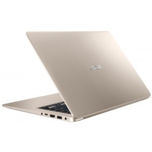 ASUS 15.6'' VivoBook S15 S510UQ, FHD, Procesor Intel® Core™ i7-8550U (8M Cache, up to 4.00 GHz), 4GB DDR4, 1TB, GeForce 940MX 2GB, Endless OS, Gold Metal