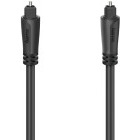 Cablu audio Hama Optic 1x Toslink Male - 1x Toslink Male, 1.5 m, Negru