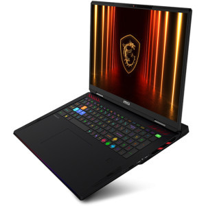 MSI Gaming 18'' Raider A18 HX A9WIG, UHD+ 120Hz, Procesor AMD Ryzen™ 9 9955HX3D (128M Cache, up to 5.40 GHz), 64GB DDR5, 2TB SSD, GeForce RTX 5080 16GB, Win 11 Home, Core Black