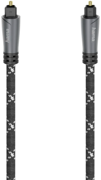 Cablu audio Hama Optic 1x Toslink Male - 1x Toslink Male, 1.5 m, Negru