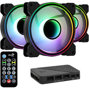 Aerocool Mirage 12 ARGB Pro 120mm ​Three Fan Pack