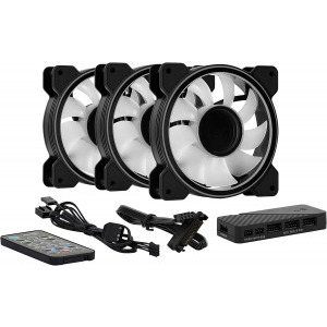 Aerocool Mirage 12 ARGB Pro 120mm ​Three Fan Pack